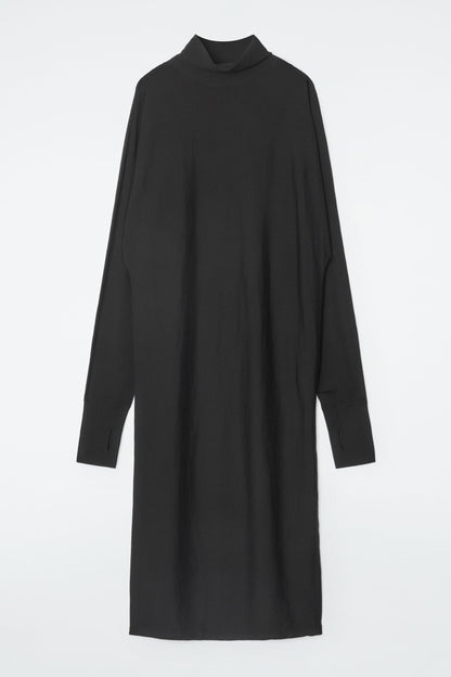 ASYMMETRIC WOOL DRESS